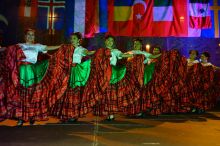 Folk dance events in Spain